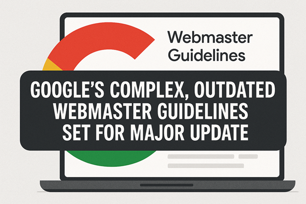 Google’s Complex and Outdated Webmaster Guidelines Set for Major Update