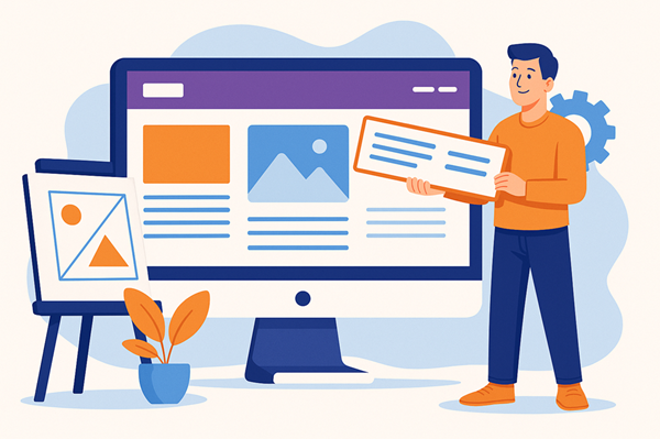 How we help with web design and development