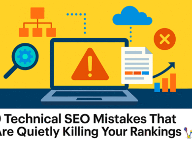 9 Technical SEO Mistakes That Are Quietly Killing Your Rankings