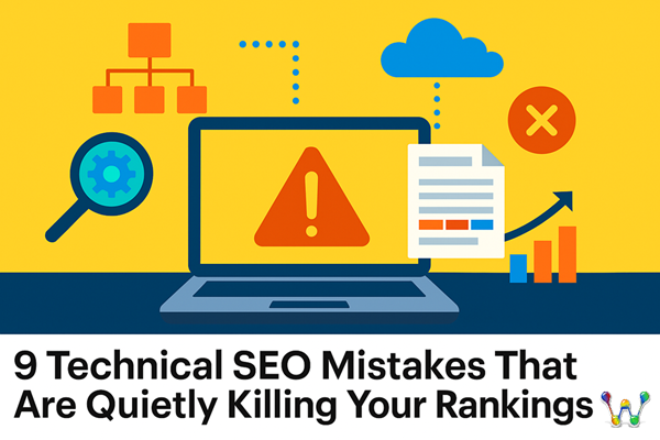 9 Technical SEO Mistakes That Are Quietly Killing Your Rankings