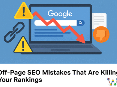 Off-Page SEO Mistakes That Are Killing Your Rankings