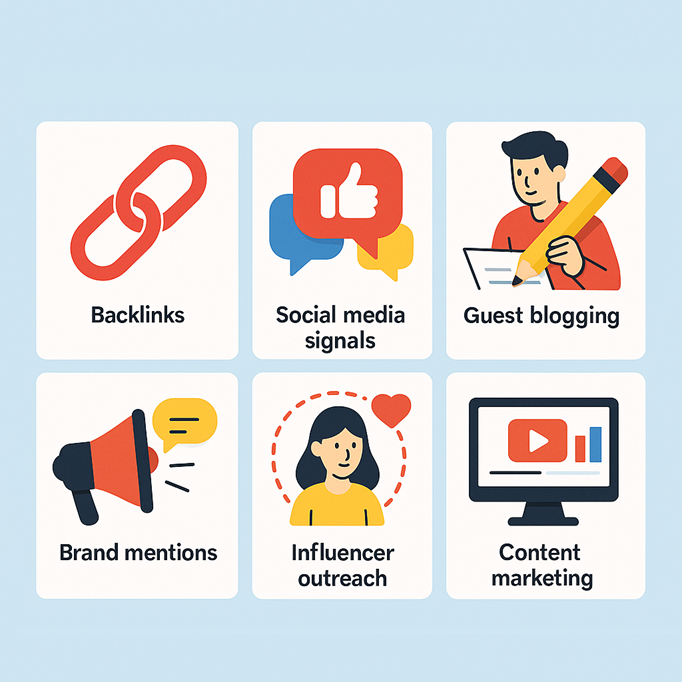 Key off-page SEO elements