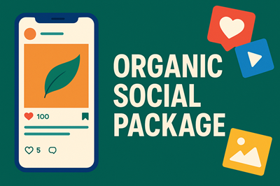 organic social package