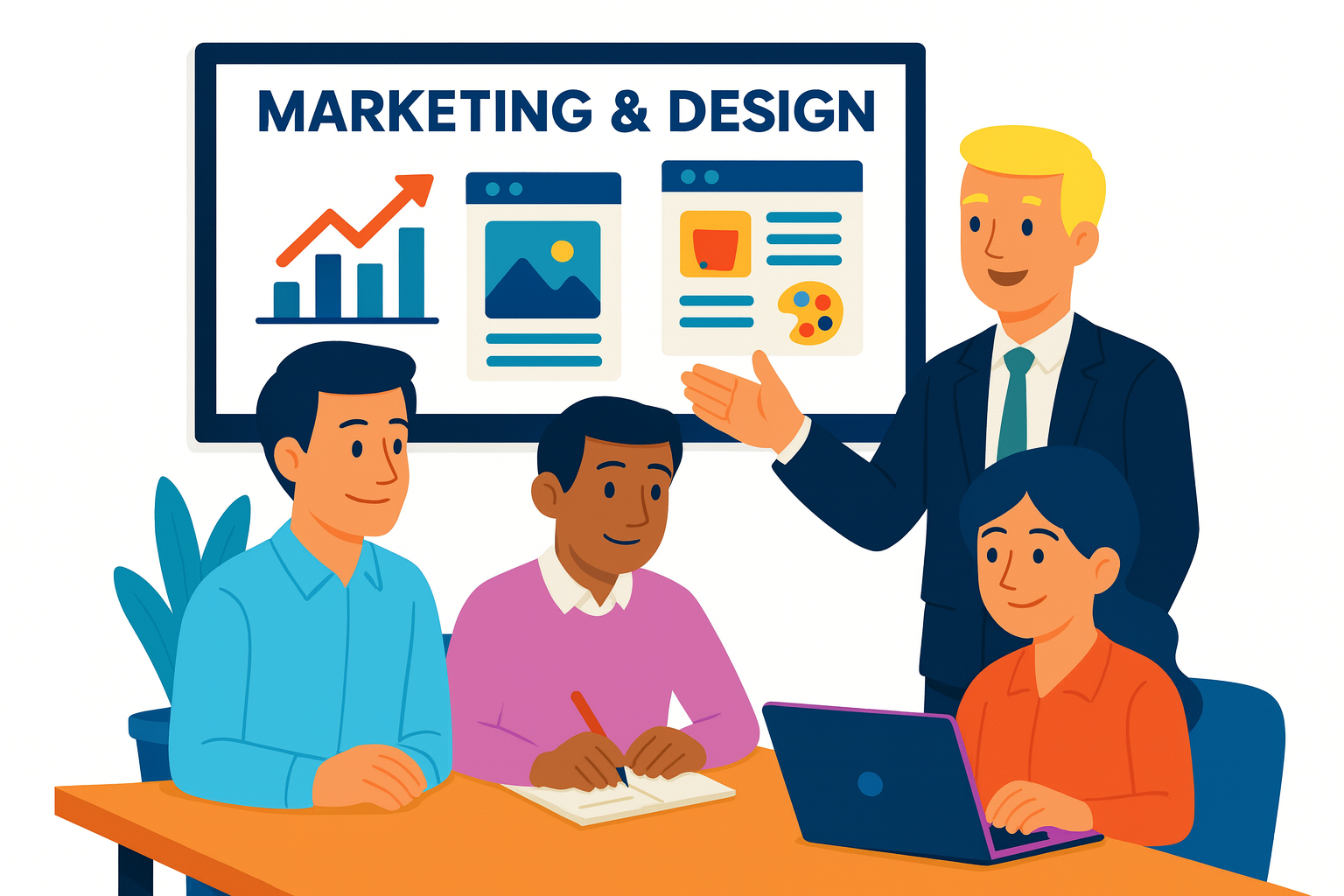 web solutions - marketing and design