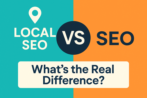 what is the difference between local seo and normal seo