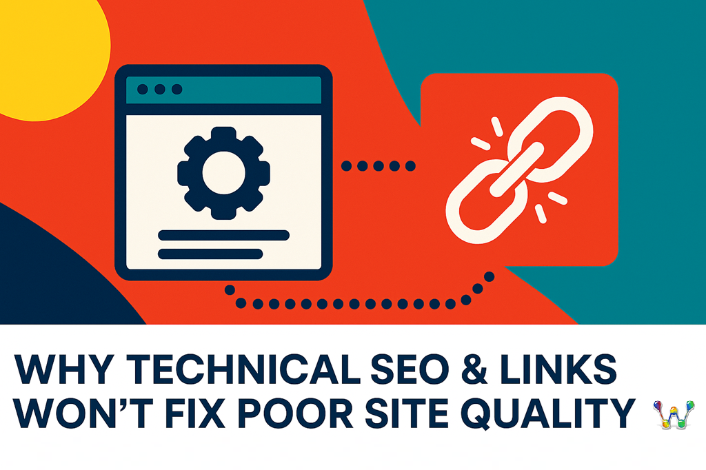 why links site moves and technical seo can’t fix poor content