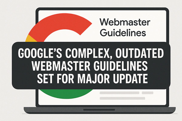 Google’s Complex and Outdated Webmaster Guidelines Set for Major Update