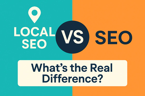what is the difference between local seo and normal seo