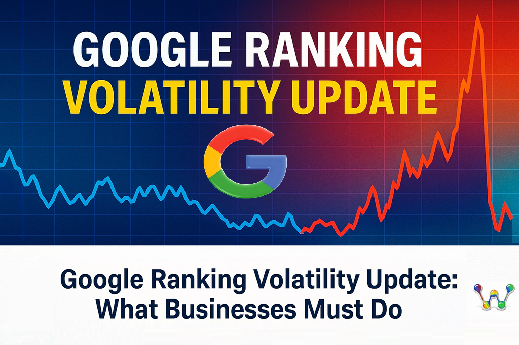 google ranking volatility update october