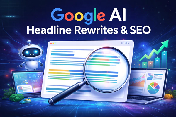 google ai headline rewrites and seo