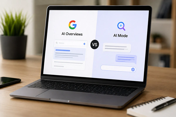 Google AI Mode vs AI Overviews: What Businesses Need to Know
